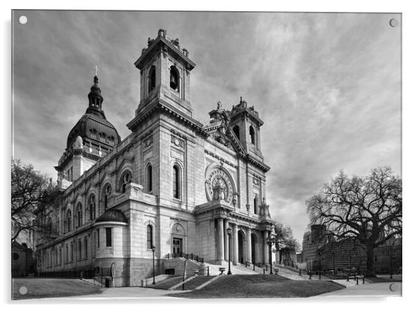 Basilica of Saint Mary in Minneapolis Acrylic by Jim Hughes
