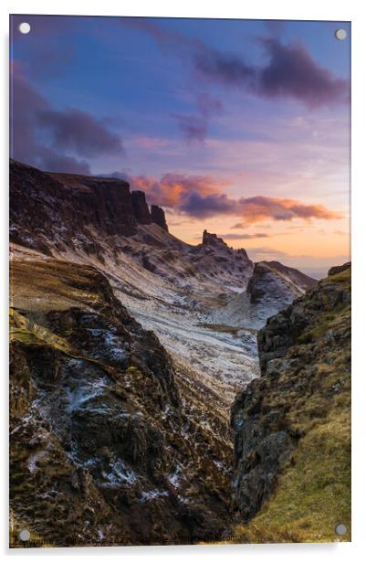 The Quiraing Acrylic by Bill Allsopp