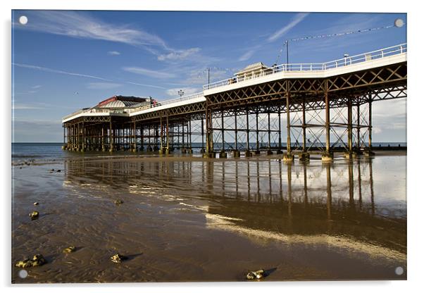 Cromer Pier Reflection Acrylic by Paul Macro