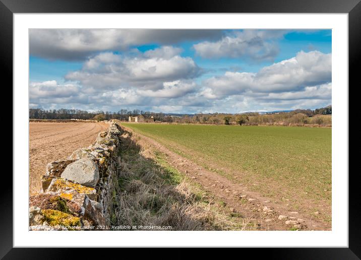 The Teesdale Way at Thorpe Framed Mounted Print by Richard Laidler