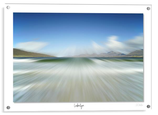  Outer Hebrides, Scotland. Luskentyre Acrylic by JC studios LRPS ARPS