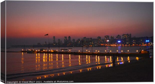 Magical place in Mumbai  Canvas Print by travel life27