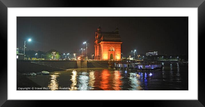Creative pictures of Mumbai  Framed Mounted Print by travel life27