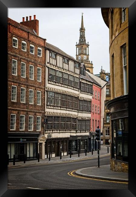 Bessie Surtees House, Sandhill, Newcastle Framed Print by Rob Cole