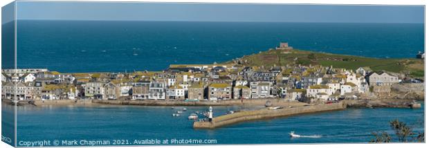 St. Ives Harbour, Cornwall, England Canvas Print by Photimageon UK