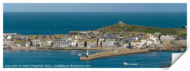 St. Ives Harbour, Cornwall, England Print by Photimageon UK
