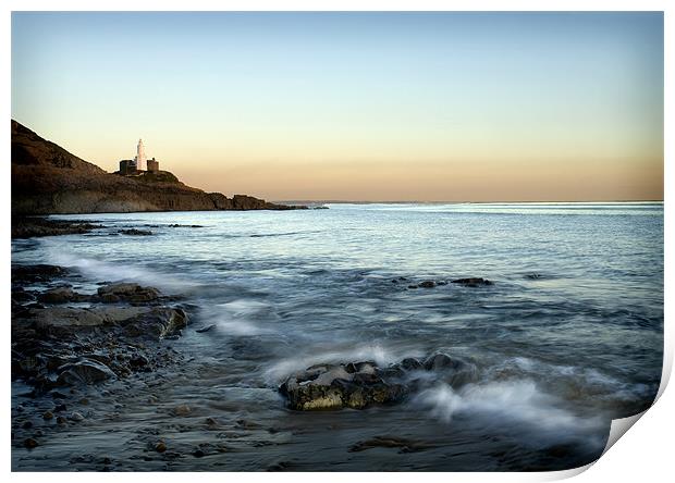 BRACELET BAY SWANSEA Print by Anthony R Dudley (LRPS)