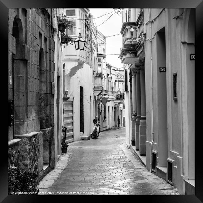 Victoria Street in Gozo, Malts Framed Print by Travel and Pixels 