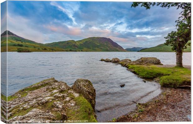 Crummock Water Canvas Print by Jim Monk