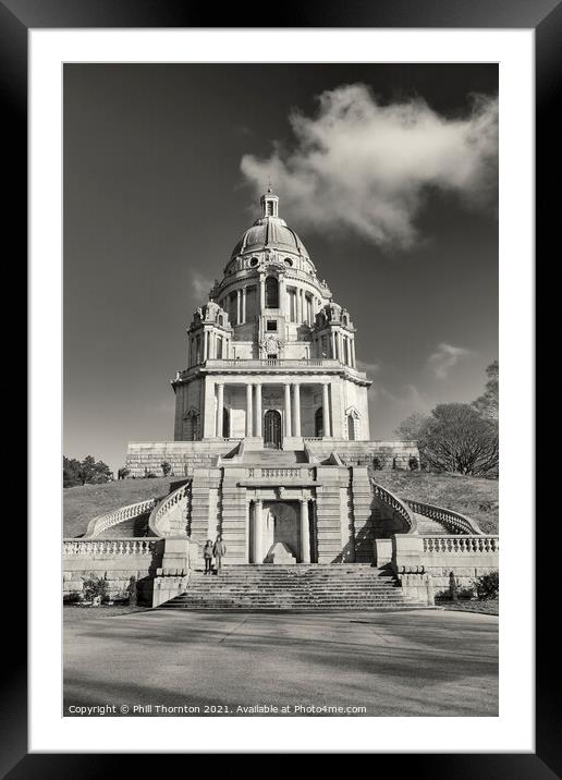 The Majestic Ashton Memorial Williams Park, Lancas Framed Mounted Print by Phill Thornton