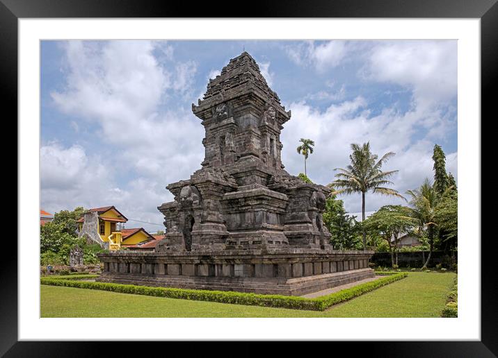 Singhasari Temple in Java Framed Mounted Print by Arterra 