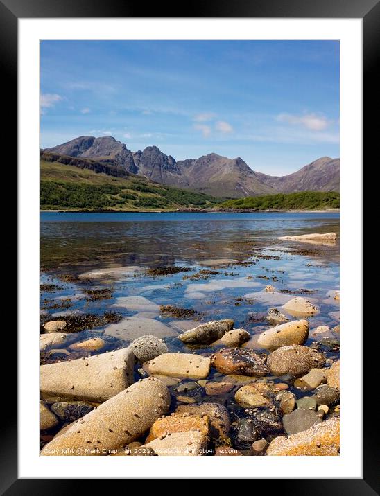 Blaven and Loch Slapin on the Isle of Skye, Scotland, UK Framed Mounted Print by Photimageon UK
