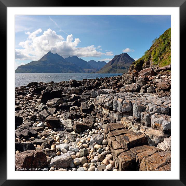 Black Cuillin mountains, Isle of Skye, Scotland Framed Mounted Print by Photimageon UK