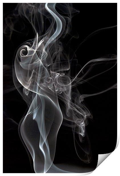 Smoke Trails Print by Steve Purnell
