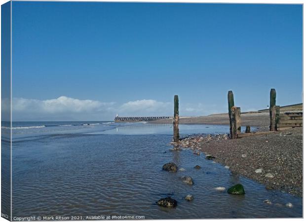 Solway Blue Canvas Print by Mark Ritson