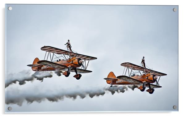 Wing Walkers Acrylic by Sam Smith