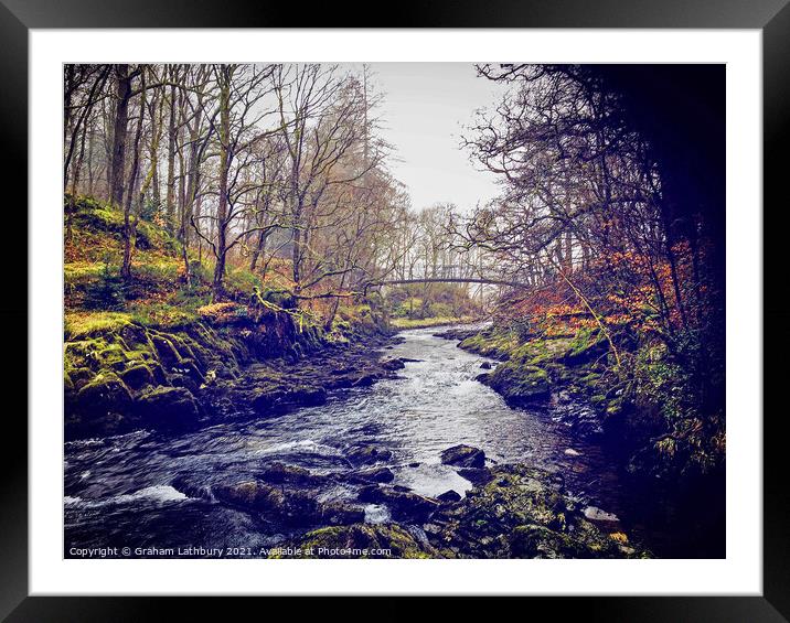 Great Langdale Beck, Elterwater Framed Mounted Print by Graham Lathbury