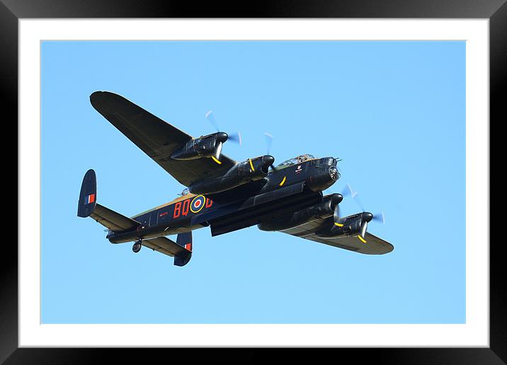 Lancaster PA474 Bomb Doors open Framed Mounted Print by Oxon Images