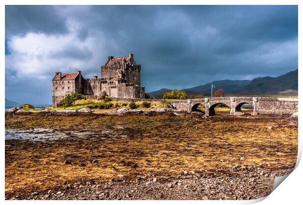 Eilean Donan Castle Print by John Frid