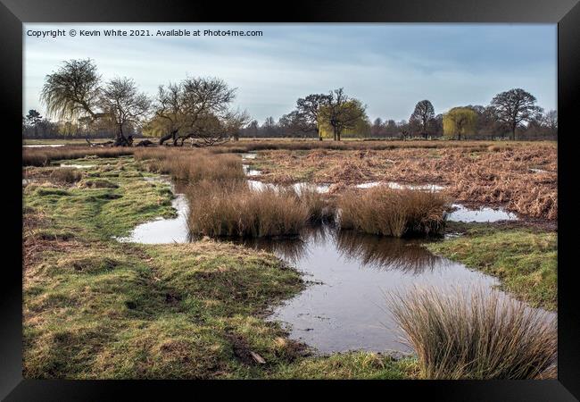 Flooding Framed Print by Kevin White