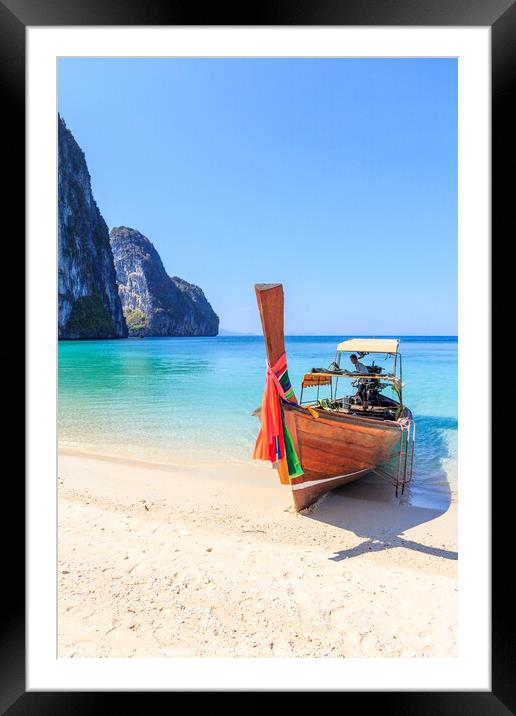 Koh Lao Liang, Thailand Framed Mounted Print by Kevin Hellon