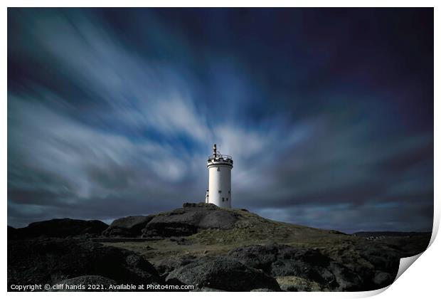Elie lighthouse, fife, Scotland. Print by Scotland's Scenery