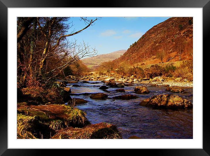 Snowdonia  River 2 Framed Mounted Print by Ian Tomkinson