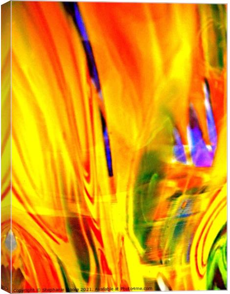 Abstract 10311 Canvas Print by Stephanie Moore
