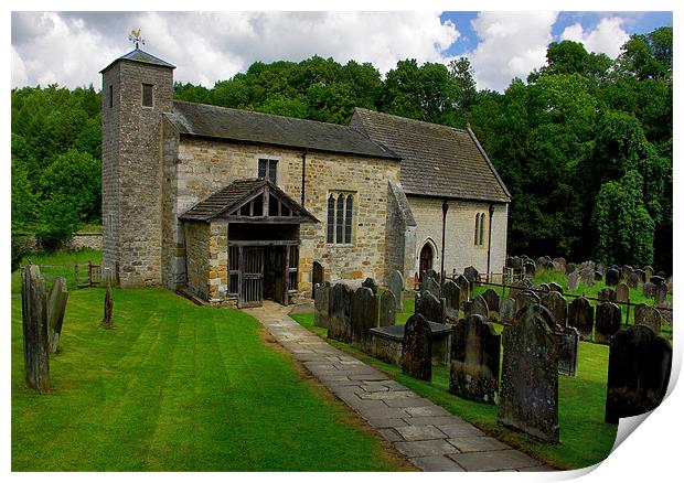 St Gregory's Minster Print by Trevor Kersley RIP