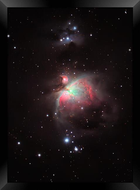 The Orion Nebula Framed Print by paul lewis