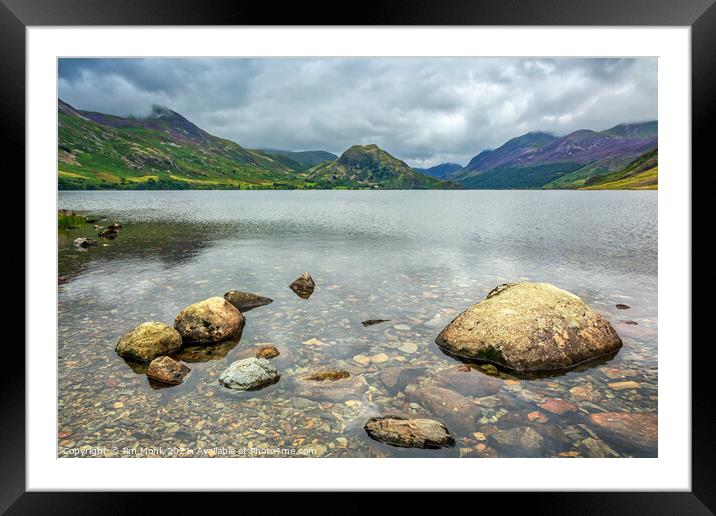 Buttermere, Lake District. Framed Mounted Print by Jim Monk