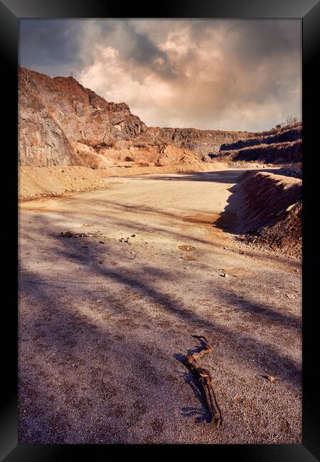 Desolation Framed Print by Richard Downs
