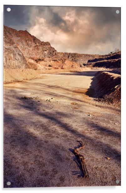 Desolation Acrylic by Richard Downs