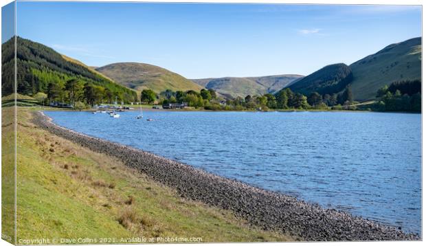 St Mary's Loch, Scottish Borders, Scotland Canvas Print by Dave Collins