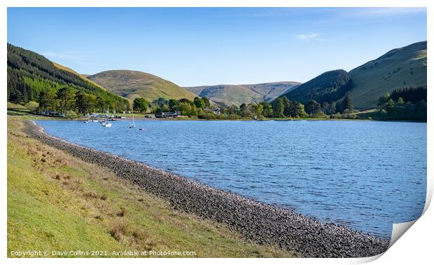 St Mary's Loch, Scottish Borders, Scotland Print by Dave Collins