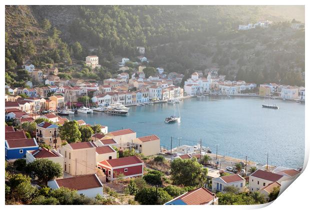 Kastellorizo Island Afternoon Print by Neil Overy