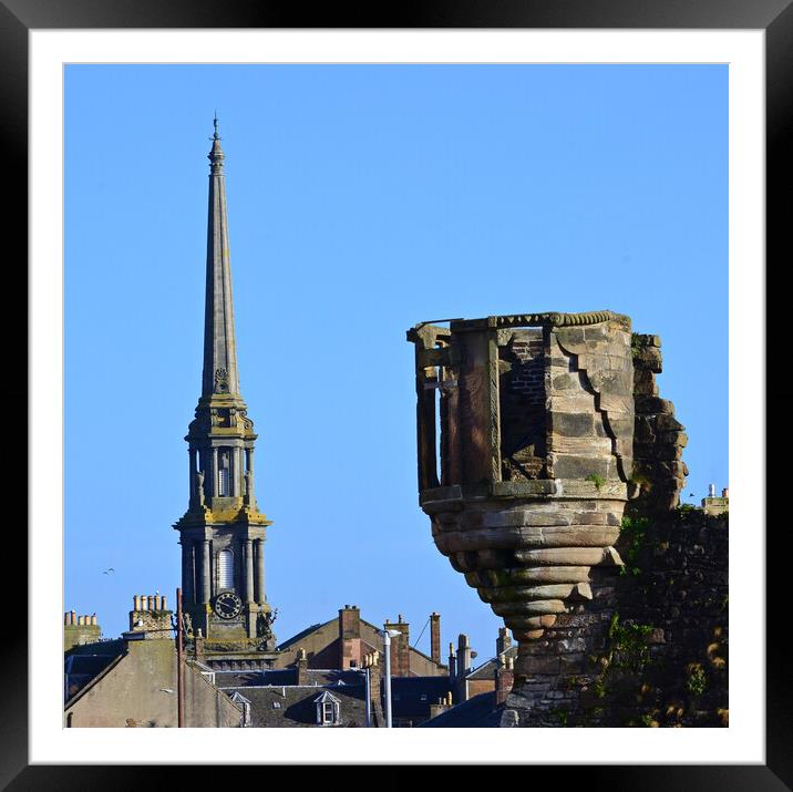 Auld Ayr architecture Framed Mounted Print by Allan Durward Photography