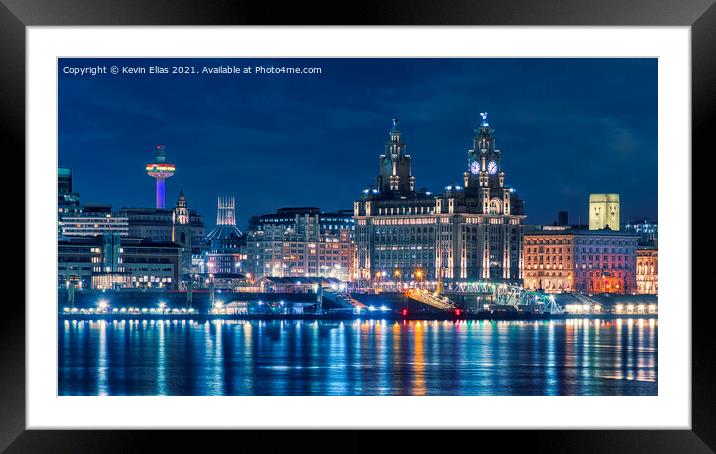 Buy Framed Mounted Prints of Liverpool waterfront by Kevin Elias