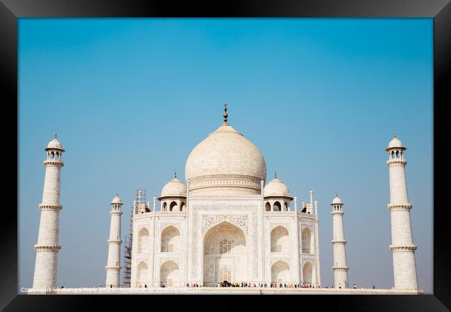 Taj Mahal Framed Print by Sanga Park