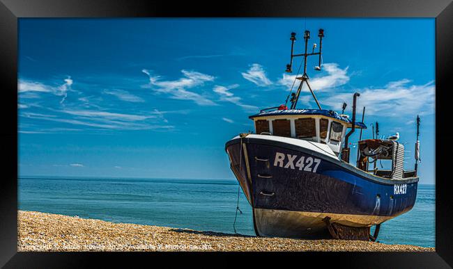 Hastings by the Sea Framed Print by Adrian Rowley