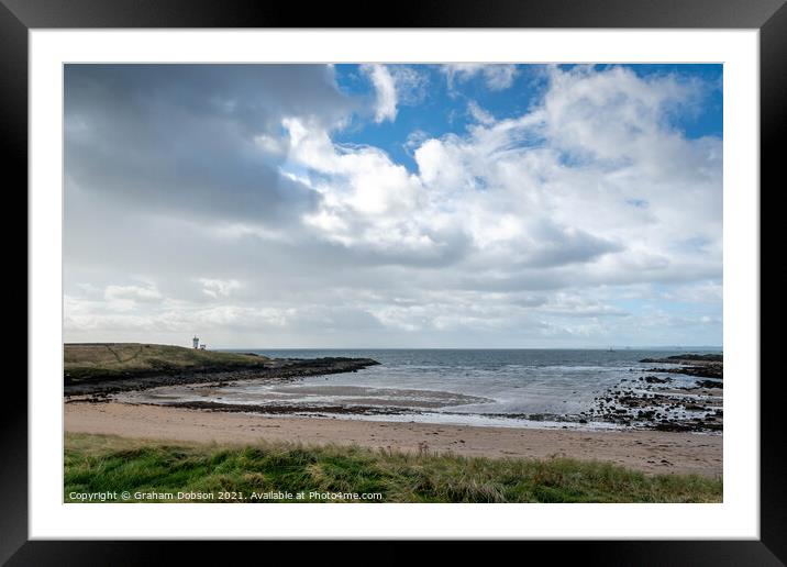 Elie Bay, Scotland Framed Mounted Print by Graham Dobson
