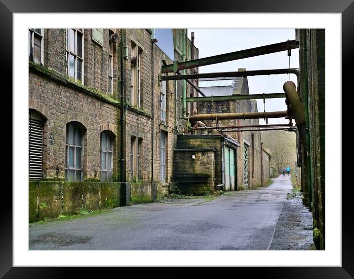 Industrial factory  Framed Mounted Print by Roy Hinchliffe