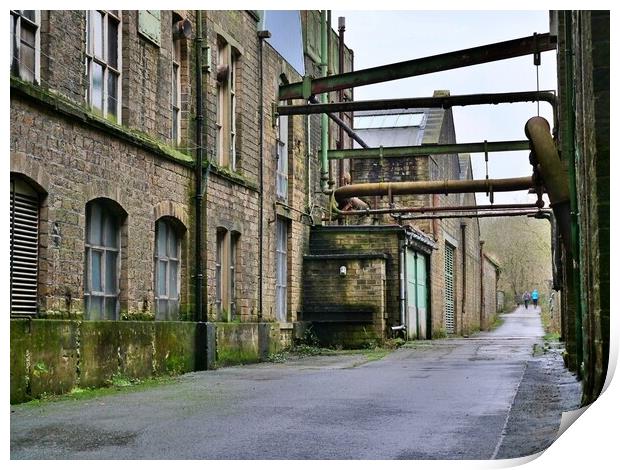 Industrial factory  Print by Roy Hinchliffe