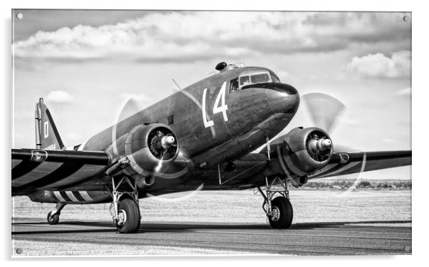 C-47 L4 Acrylic by Ian Merton