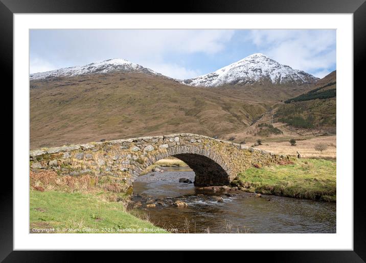 'Butter Bridge', Scotland Framed Mounted Print by Graham Dobson