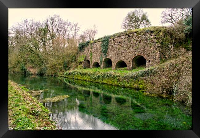 Waytown Limekilns Framed Print by Rob Hawkins