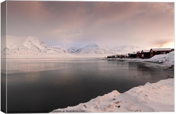 Icy Paradise Canvas Print by Clive Ingram