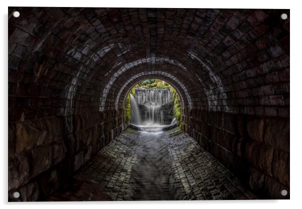 The Tunnel Acrylic by Paul Andrews