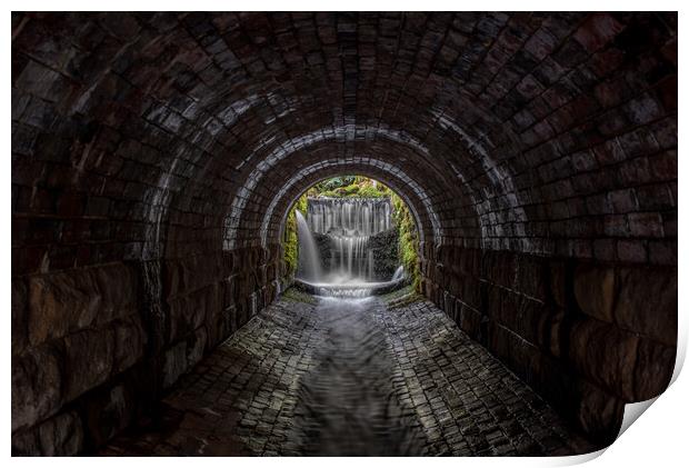 The Tunnel Print by Paul Andrews
