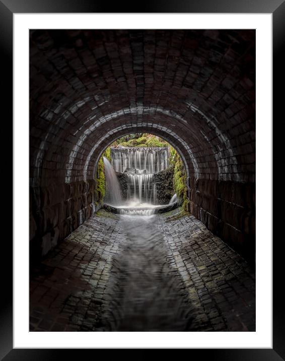 The Tunnel #2 Framed Mounted Print by Paul Andrews